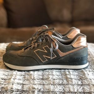 New Balance Limited Ed. 574 Rose Gold Sneaker